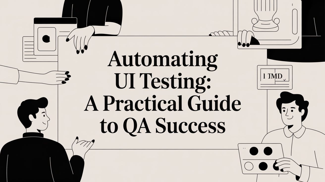 automating ui testing: A Practical Guide to QA Success - TestDriver