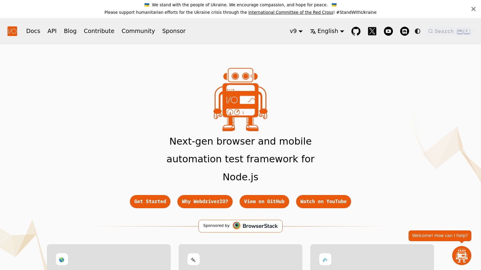 WebdriverIO