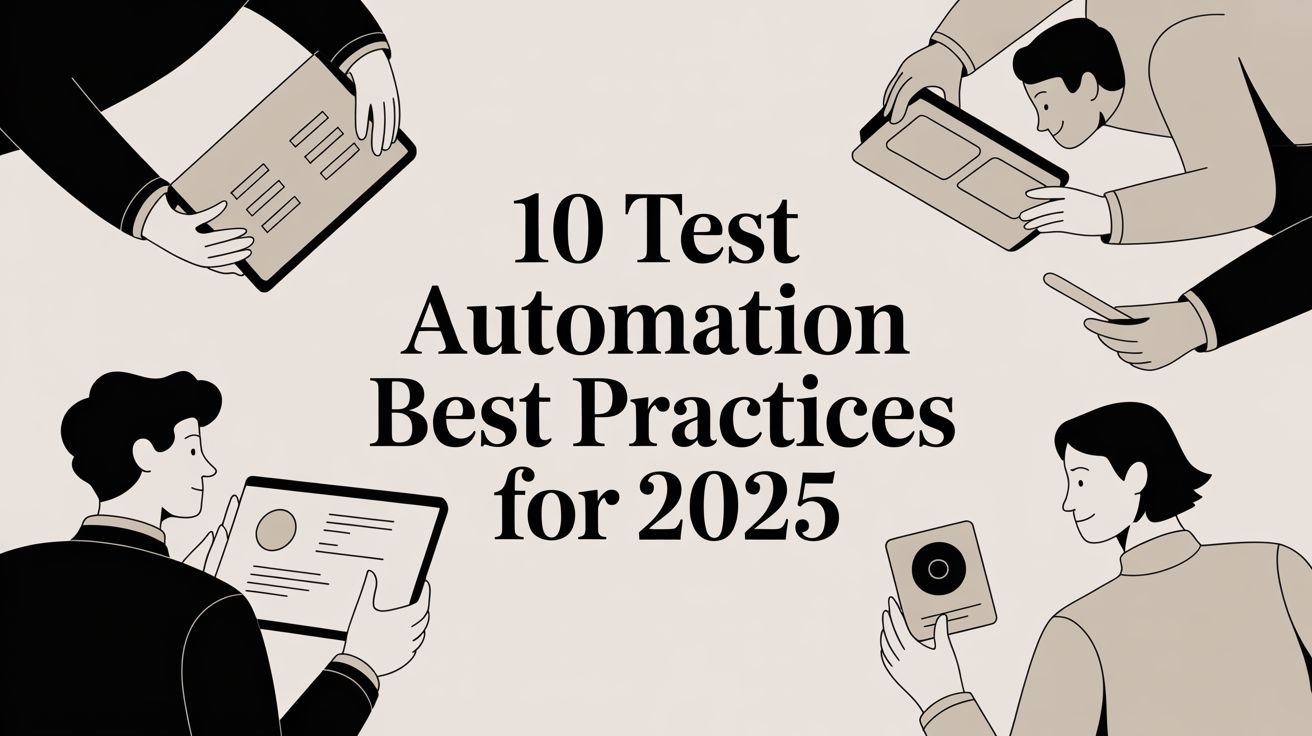 10 Test Automation Best Practices for 2025 - TestDriver