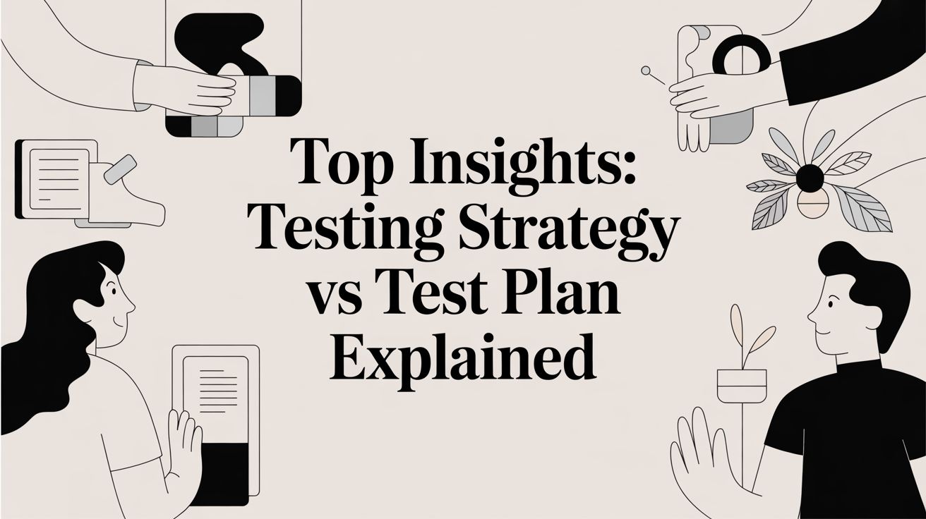 Top insights: testing strategy vs test plan explained - TestDriver