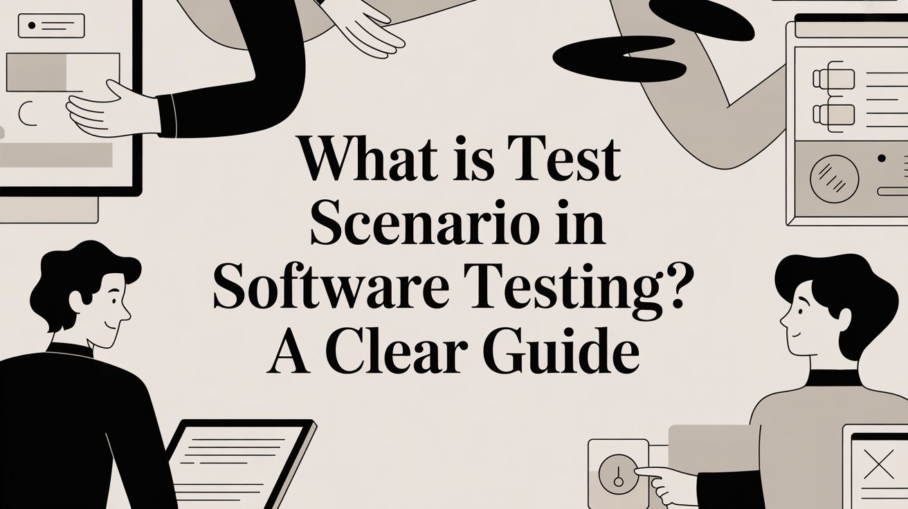 What is test scenario in software testing? A Clear Guide - TestDriver